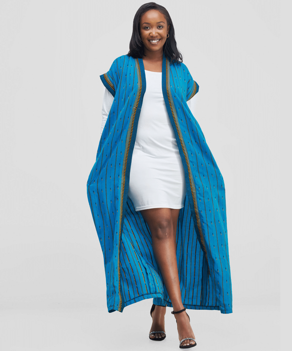 Sleeveless TRBL Kimono