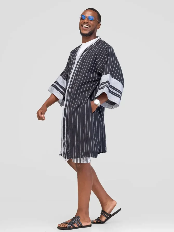 EBONY Mistari Kimono