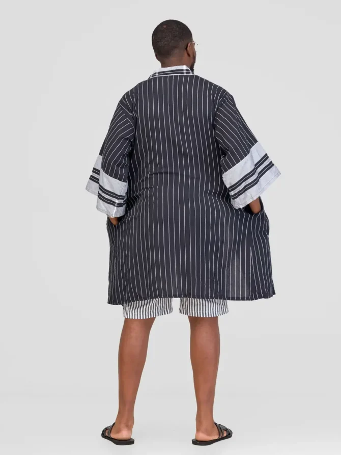 EBONY Mistari Kimono - Afbeelding 2