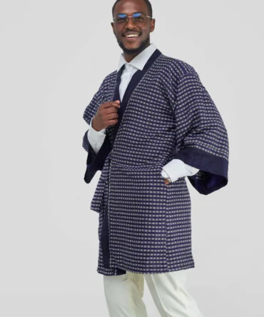 SAYARI Checkered Wrap