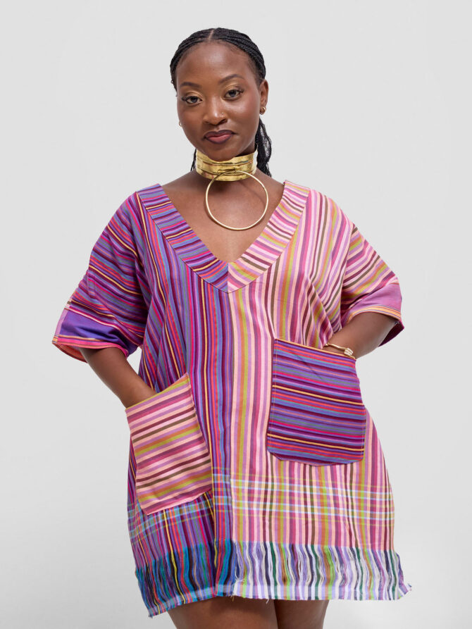 V-UNO Shirt Dress