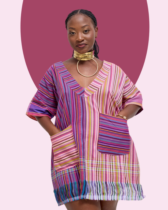 V-UNO Shirt Dress - Afbeelding 5