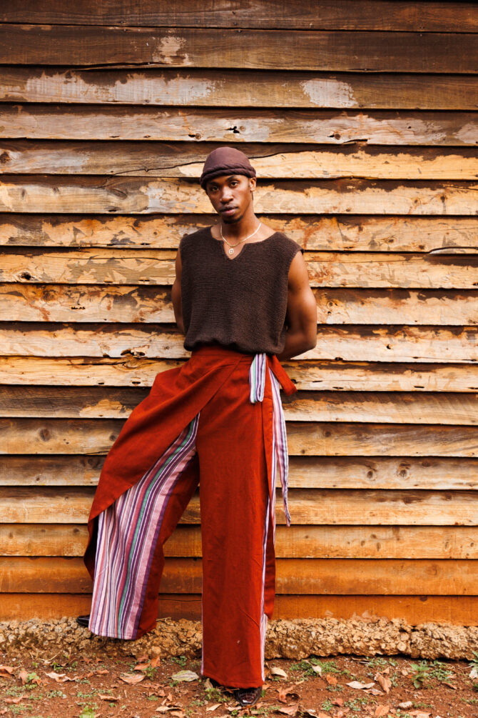 ALFAJIRI Wrap Pants