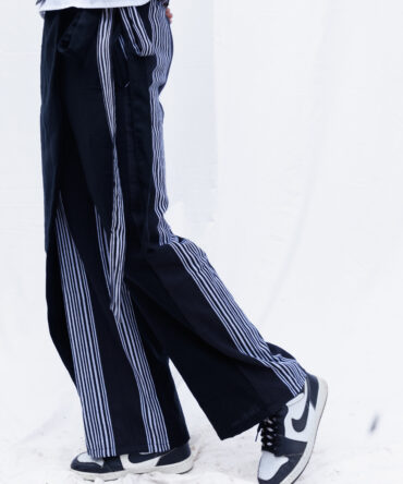 ALFAJIRI Wrap Pants - Black