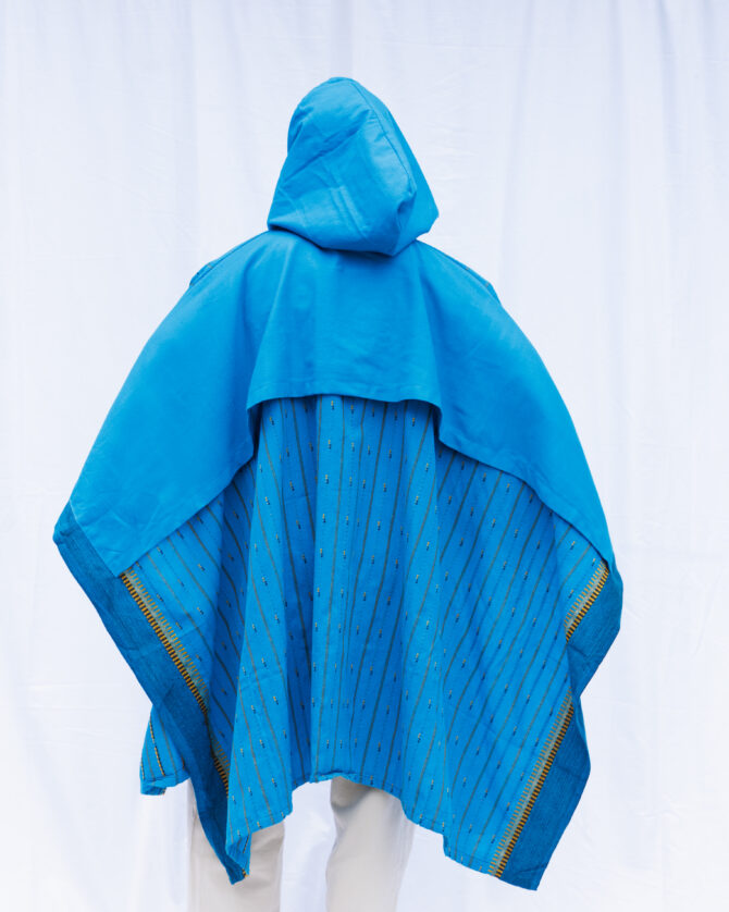 JASIRI Poncho With Hoodie - Afbeelding 10