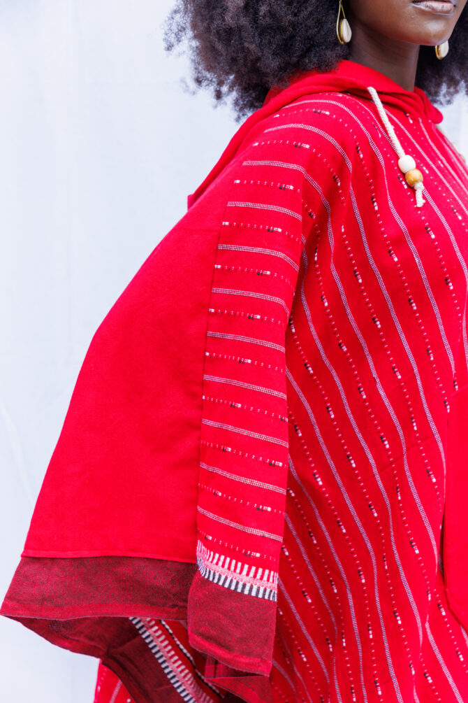 JASIRI Poncho With Hoodie - Afbeelding 18
