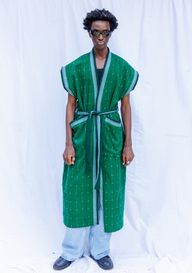 TRBL Sleeveless Kimono W/Pockets - Afbeelding 2