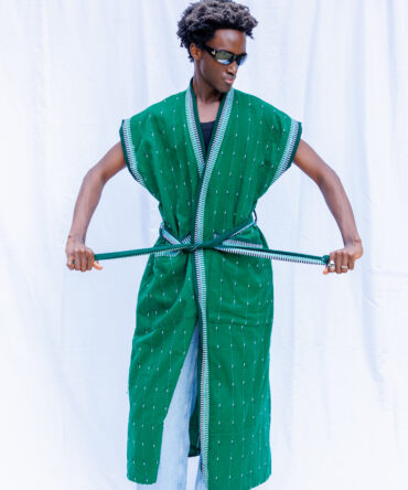 TRBL Sleeveless Kimono W/Pockets