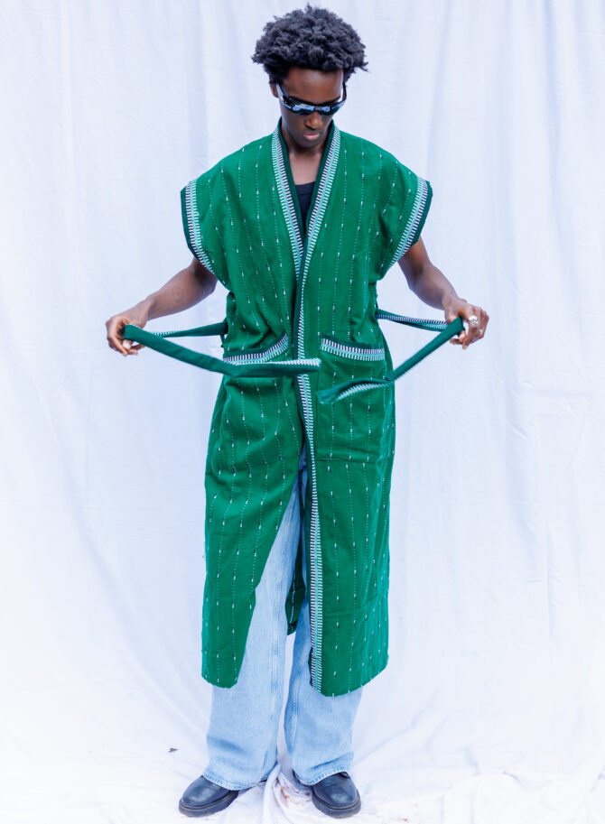 TRBL Sleeveless Kimono W/Pockets - Afbeelding 4
