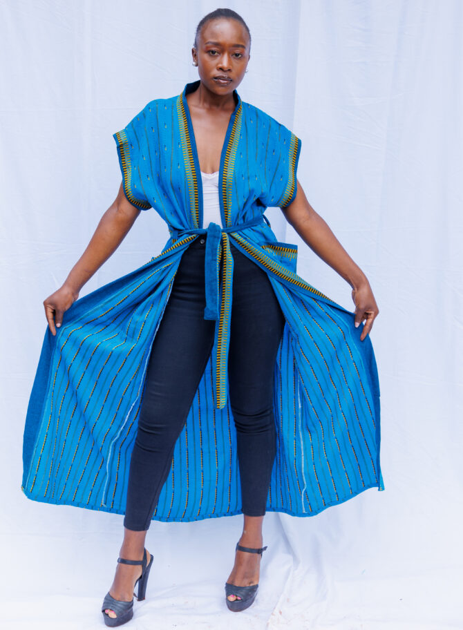 TRBL Sleeveless Kimono W/Pockets - Afbeelding 8