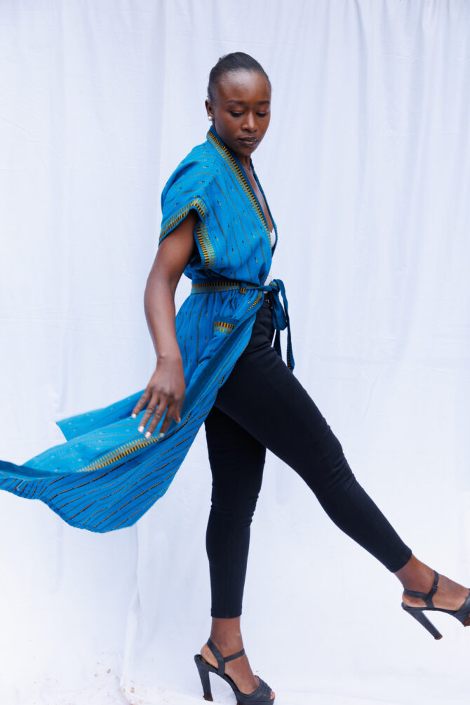TRBL Sleeveless Kimono W/Pockets - Afbeelding 10