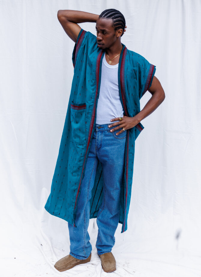 TRBL Sleeveless Kimono W/Pockets - Afbeelding 13