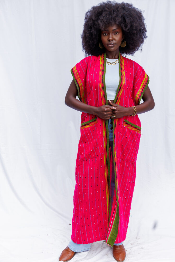 TRBL Sleeveless Kimono W/Pockets - Afbeelding 20