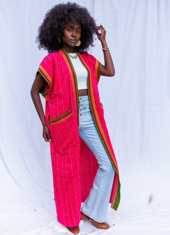 TRBL Sleeveless Kimono W/Pockets - Afbeelding 21