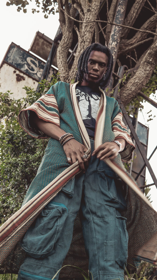 DHAHABU Classic Kimono W/Belt - Afbeelding 2