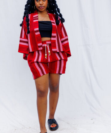 ZAMBARAU Shorts - Cherry  Red