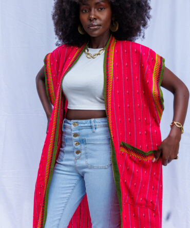 TRBL LUN-GEE Sleeveless w/ Pockets - Pink